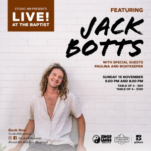 announcement Jack Botts concert